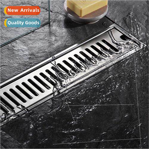 304 rectangular anti-odor floor drain anti-fall large discha