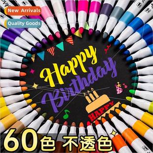 Whe Acrylic Markers Watercolor Brushes Painting Paint Pens 1