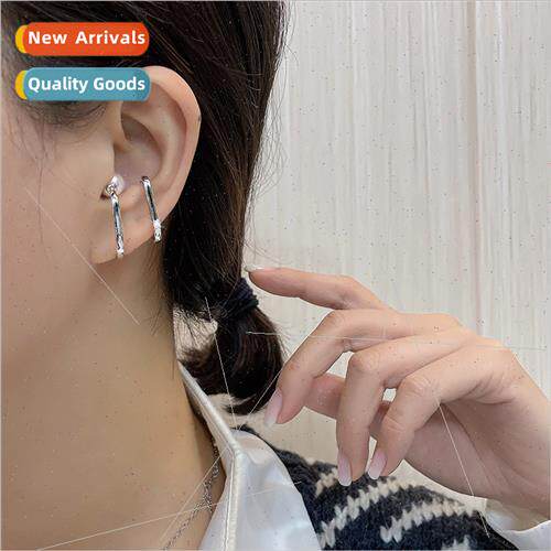 No ear hole HK pearl ear clip combination accessories new ti