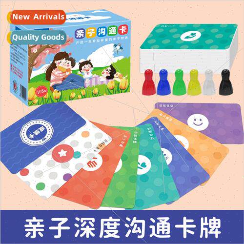 Parent-child depth communication cards cognitive literacy ca