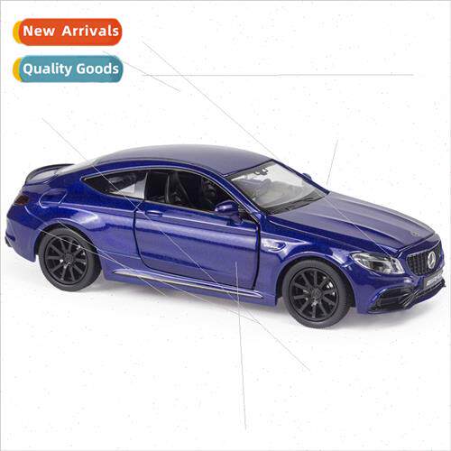 Mako pimple Benz C63 alloy car toy model children back to so
