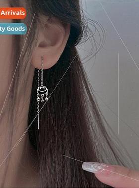 Long life lock earwire female peace lock earrings 2023 new t