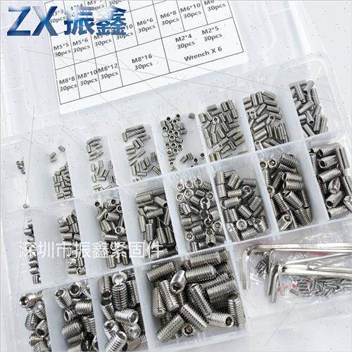 666pcsDIN916M2 3 4 5 6 8 304 hexagon socket set screws适用ti