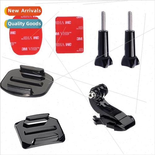 GoPro Bike Mount ngle Clip gopro9 8 7 6 5 Cycling Helmet Bas