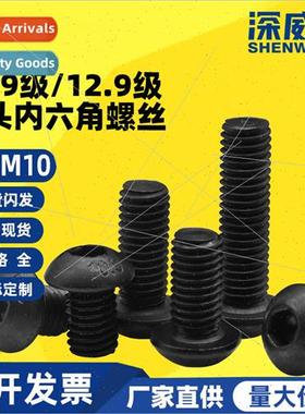 M2-M12 grade 10.9 12.9 round head hexagon socket set screws