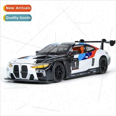 1/24 BMW M4 GT3 simulation alloy car model shock absorption