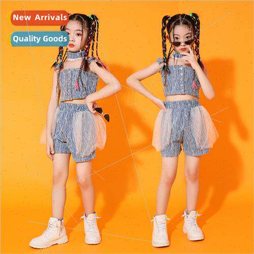 Childrens Jazz Dance Costume Funky Girls Dance  Dress Girls