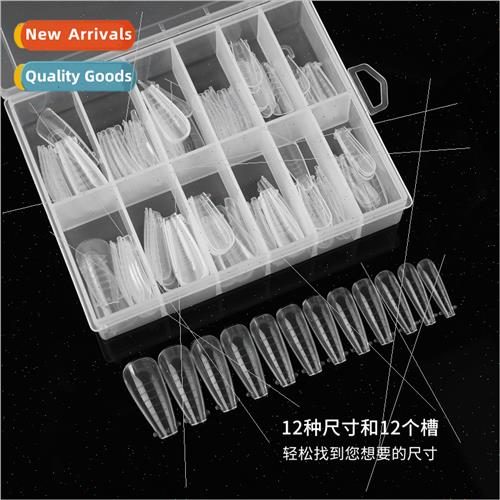 Nail art nail pcs 120 pcs boxed crystal extension nail mold
