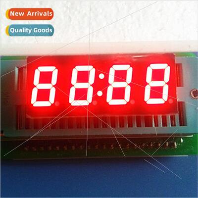 4-dig LED digal tube clock high brightness red 4041BS Common