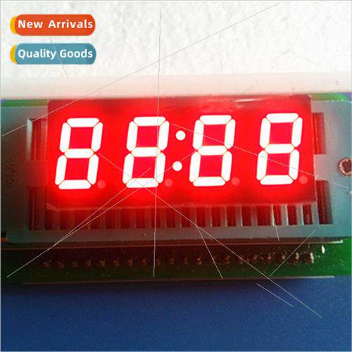 4-dig LED digal tube clock high brightness red 4041BS Common