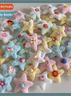 dollar hair clips fall winter hair accessories star hairpin