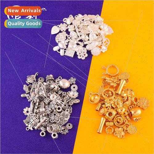 Gold-plated silver-plated mixed accessories diy bead weaving