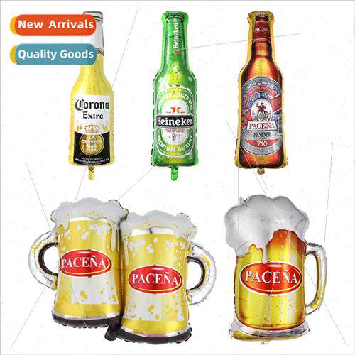 Corona Beer Bottle Wine Glasses Mexican Party Decoration Sup