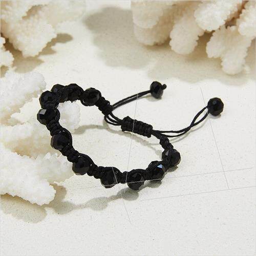Crystal Beaded Bracelet Hand-Woven Adjustable Bracelet Creat