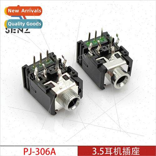 3.5 Headphone Socket PJ-306A Optical Port wh Ro-Nut Thread A