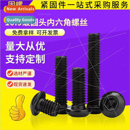 10.9 half round head hexagon socket head cap screws pan head