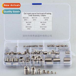 120pcsM3-M12 Stainless Steel 304 Metric Coarse Thread Protec