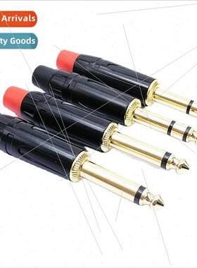 6.5 6.35 Mono Dual Channel Audio Plugs Large 2-pole Large 3-