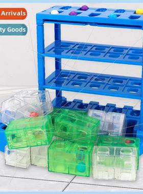 3D falling maze game to find line roller ball desktop puzzle