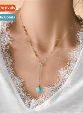 Europe jewelry stchable handmade irregular simple natural tu