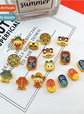 God Fortune blessed back cloud pendant good luck allegory di