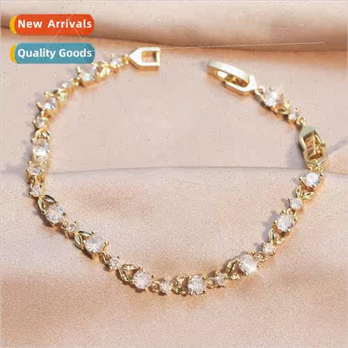 Crystal Love AAA Zirconia Bracelet xury HJewelry Dinner Wedd