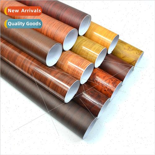 Car interior film car wood grain color film glossy mahogany