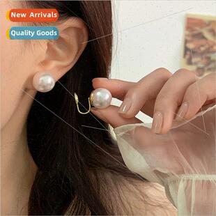 Pearl mosquo disk painless ear clip whout ear holes female f