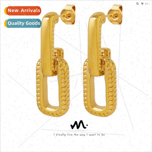 Eurograph 2023 new tanium steel gold-plated hook geometric f