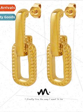 Eurograph 2023 new tanium steel gold-plated hook geometric f