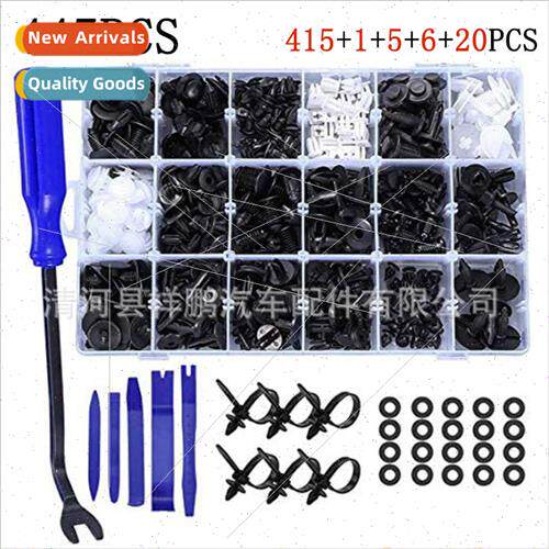 447pcs Boxed Snap Car Pushrod Rivet Trim Clip Door Panel Fas