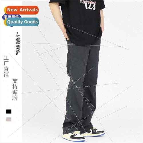 High 14585 Bird God pants niche vibe high set functional pan