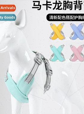 Dog Leash Breathable Pet Chest Harness Vest Reflective Dog L