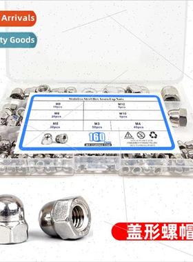 160pcs boxed DIN1587 304 ball head one pcs cap nut set M3-M1