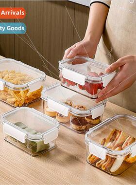 Crisper box refrigerator sealed food organizer wh lid fru bo