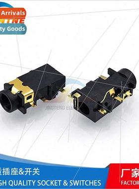 3.5MM Audio Video Pins SMT Socket PJ-31060A Headphone Headle