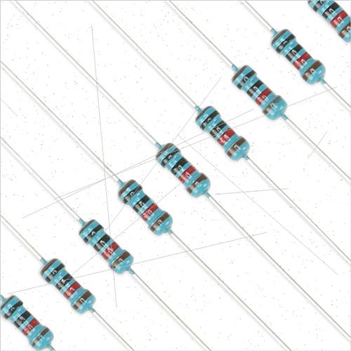 1/4W Metal Film Resistors 56K 56 kOhm 1% Five Color Ring Res