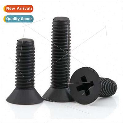 Black plastic screws plastic screws flat head Phillips nylon