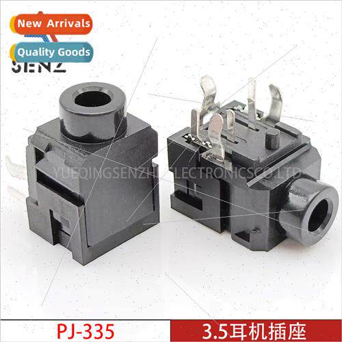 3.5mm Headphone Socket PJ-335-7P Horizontal 7-Pin Plug-in St