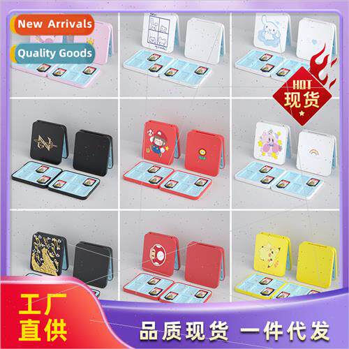 swch card case cassette organizer ns game card oled magnetic