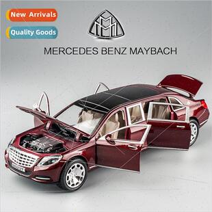 1:24 Mercedes Maybach S600 Hop metal car model boys toys ups
