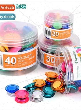 cy6036 Wheboard Magnetic Staples Colorful Transparent Plasti