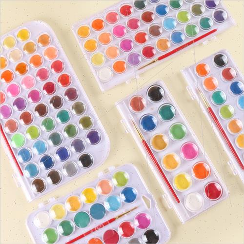 Unicorn Deer Solid Pastels Watercolor Paint 12 Colors 28 Col