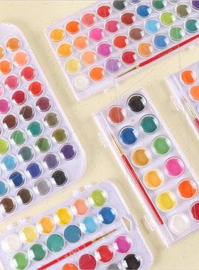 Unicorn Deer Solid Pastels Watercolor Paint 12 Colors 28 Col