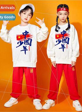 Childrens cheerleading permance unims elementary school stud