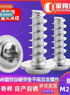 PWB galvanized hardened tempered Phillips round head wh wash