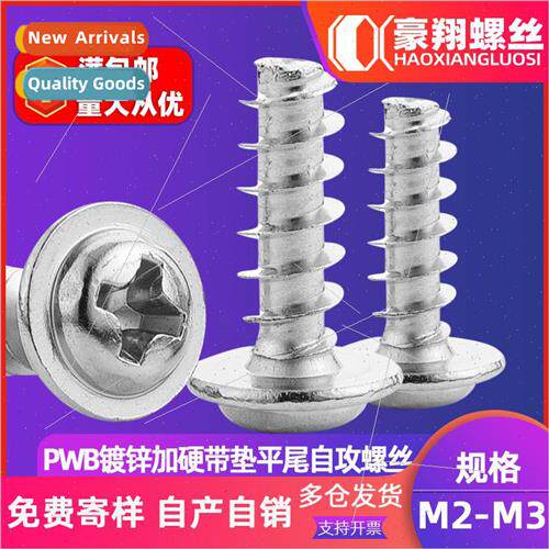 PWB galvanized hardened tempered Phillips round head wh wash