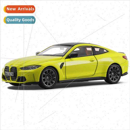 1:23 CCA alloy yellow white BMW M4G82 racing car model open