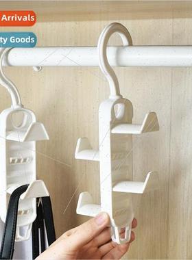 Household bag organizer closet put bag hanging rack multifun