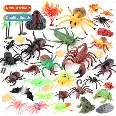 Mini insect creature model frog ant centipede bee scorpion s